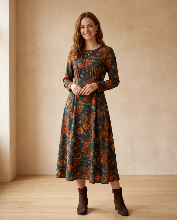 Damen Blumenkleider