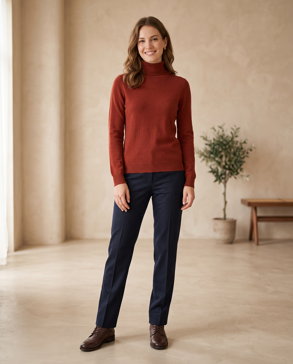 Damen Rollkragenpullover