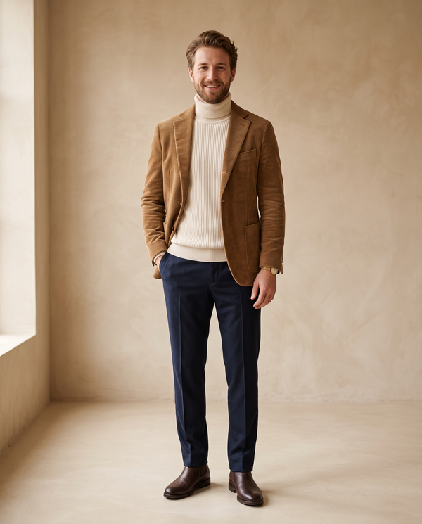 Herren Cordjacken