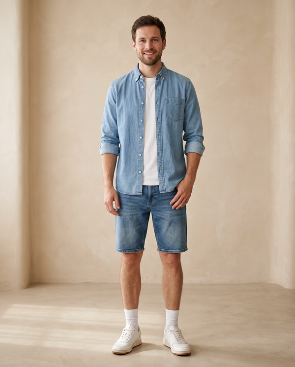 Herren Jeansshorts