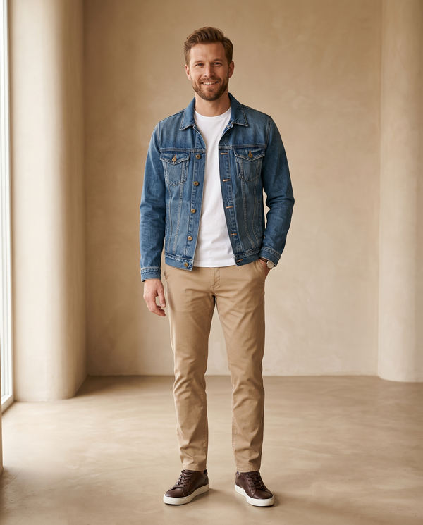 Herren Jeansjacken