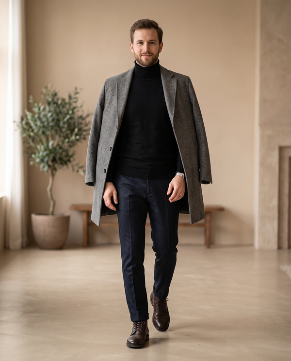 Herren Rollkragenpullover
