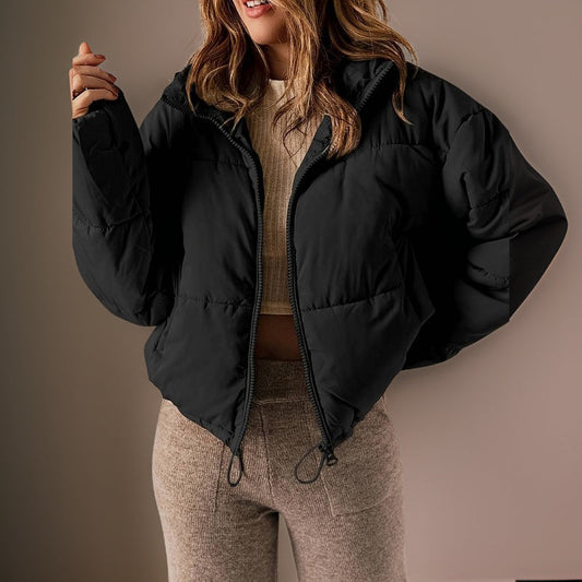 Carola - Einfarbige Steppjacke