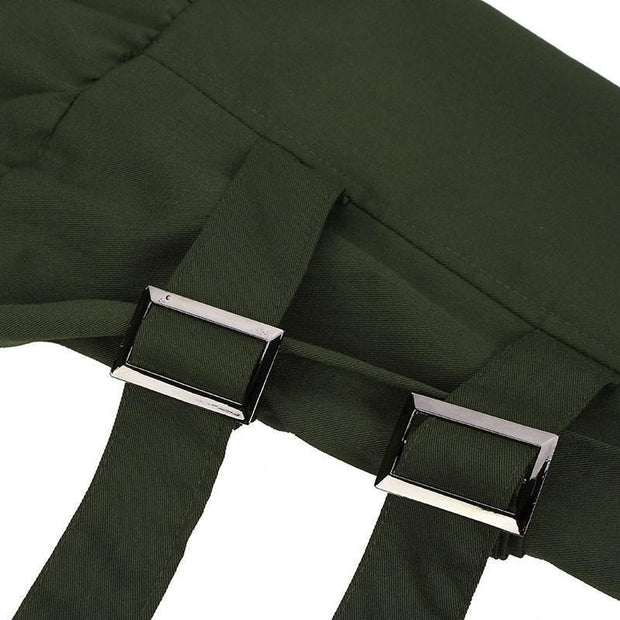 Buckle - Manschetten-Haremshosen