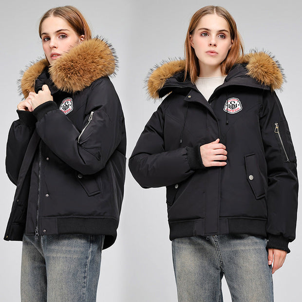 Kurze gesteppte Damen-Winterjacke - Lysanne