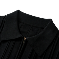 Ewiges Velours-Poloshirt aus Strick