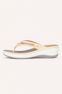 Orthopädische Sandalen für Damen mit ergonomischem, rutschfestem Keilabsatz – Marlies