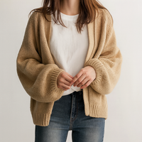 Damen Strickjacke mit grobem Strickmuster - Robyn