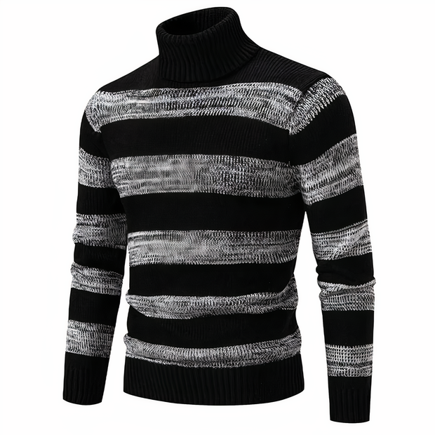FRANCE - Gestrickter Patchwork-Pullover für Männer