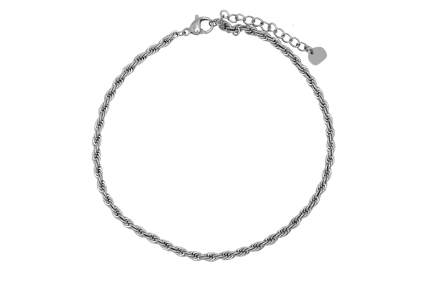 Twisted Anklet 14K Vergoldet