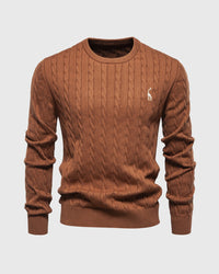 Geflochtener Strickpullover für Männer - Lioren