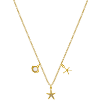 SeaBeach Kette 14K Vergoldet