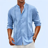 Toby - Slim Casual Leinenhemd