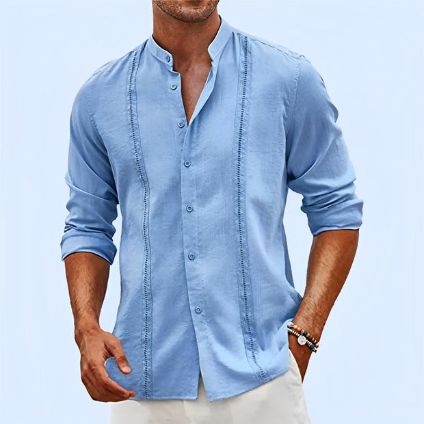 Toby - Slim Casual Leinenhemd