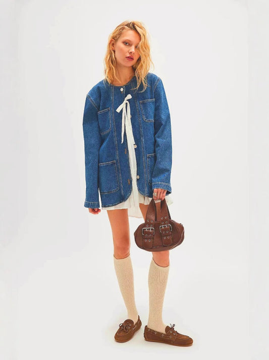 Jeansjacke in Blau