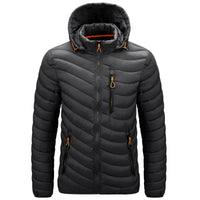 Leichte Herren-Steppjacke mit Kapuze - Sverre