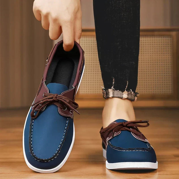 Leder-Boot-Schuh - Leno