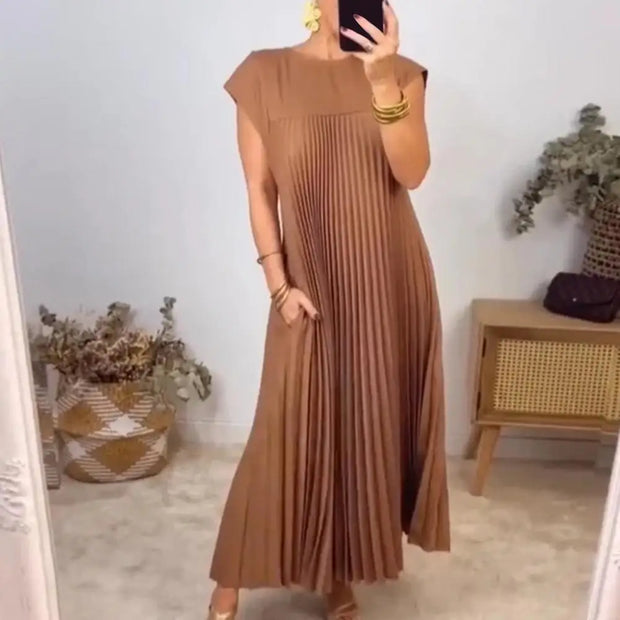 Rachel - Kurzärmeliges Basic-Kleid
