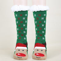 Gemusterte Wintersocken