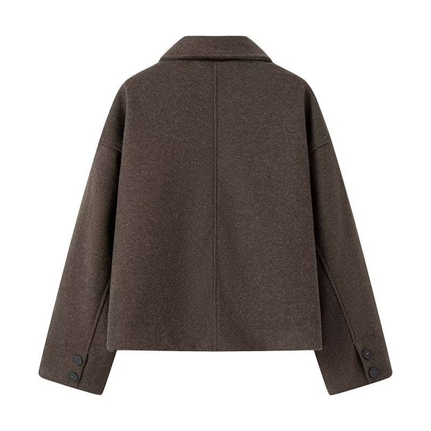 Weiche Jacke mit Rollkragen - Irvène
