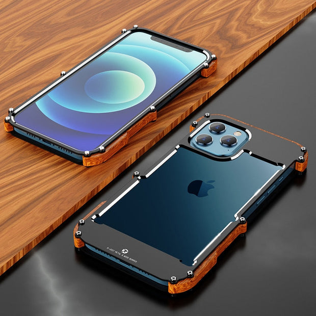 iPhone Case mit Holzveredelung