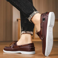 Leder-Boot-Schuh - Leno