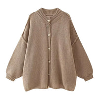Ursula - Gebreid oversized-Weste