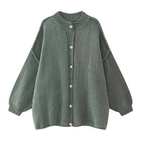 Ursula - Gebreid oversized-Weste