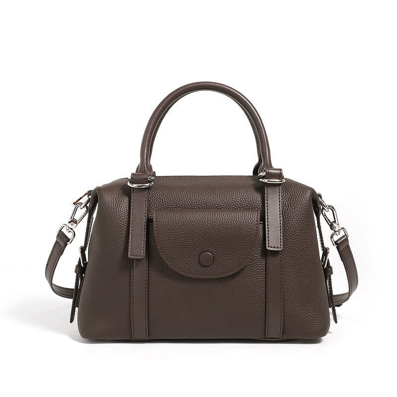 Handtasche aus Synthetikleder für Damen in strukturiertem Design - Renata