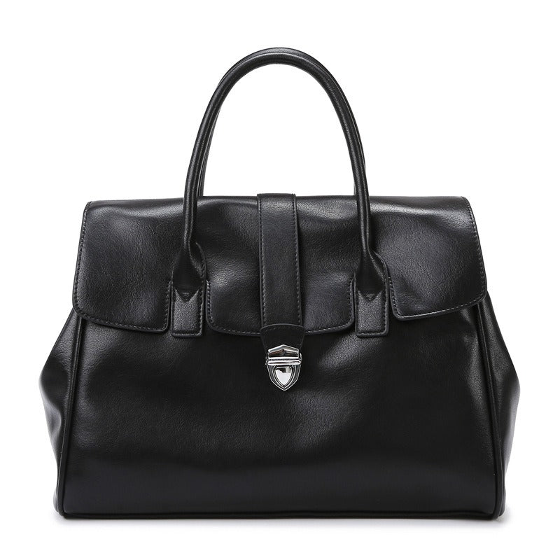Damenhandtasche aus Kunstleder mit großem Fassungsvermögen und anspruchsvollem Stil - Élodie