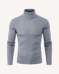 Herren Rollkragenpullover Rippstrick, langarm – Tadeo