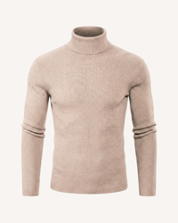 Herren Rollkragenpullover Rippstrick, langarm – Tadeo