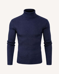 Herren Rollkragenpullover Rippstrick, langarm – Tadeo