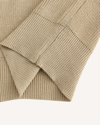 Herrenpullover Halbzip mit Polokragen & Rippstrick – Ilan