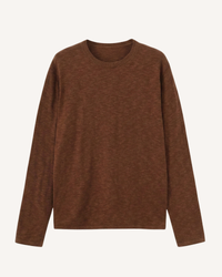 Herrenpullover feiner Strick, Rundhals, langarm – Ciro