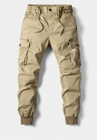 Herren-Jogginghose im Cargo-Stil mit mehreren Taschen und Reißverschluss – Nicolai