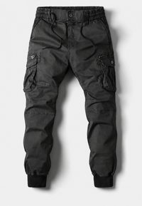 Herren-Jogginghose im Cargo-Stil mit mehreren Taschen und Reißverschluss – Nicolai