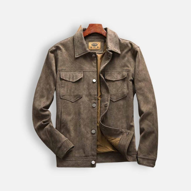 Herrenjacke aus Wildleder - Massimo