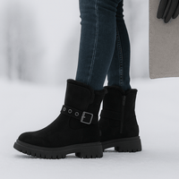 Winterstiefeletten mit seitlicher Schnalle - Loraine