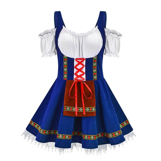 Damen Mini Dirndl Kleid - Loretta