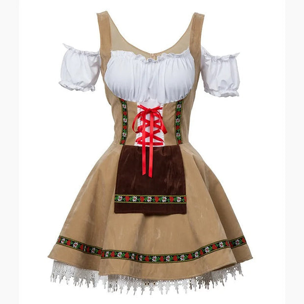Damen Mini Dirndl Kleid - Loretta